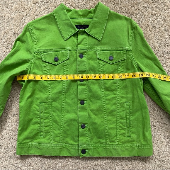 Talbots Green Jean Jacket - Picture 2 of 9